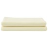 Remplacement de store Crème 1000 x 160 cm Toile en polyester 524931524931