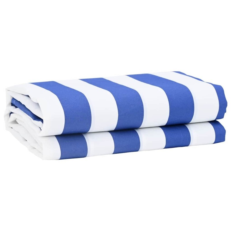 Remplacement de store Bleu et Blanc 1000 x 160 cm 524933524933