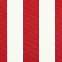 Remplacement de store Rouge et Blanc 1000 x 160 cm 524939524939