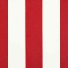 Remplacement de store Rouge et Blanc 1000 x 160 cm 524939524939