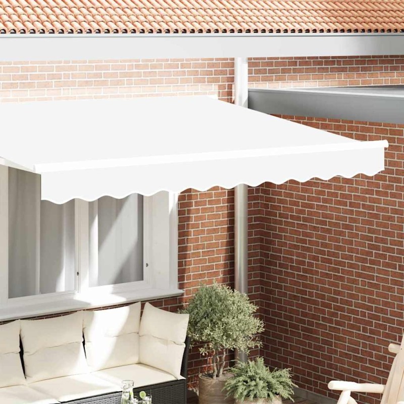 Cordon d'auvent Blanc 230 x 20 cm Toile 524945524945