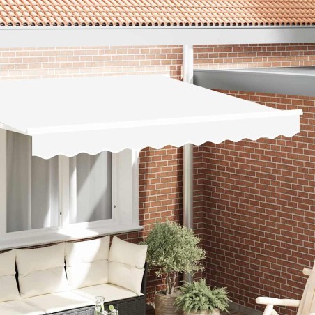 Cordon d'auvent Blanc 230 x 20 cm Toile 524945524945