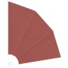 Écran de confidentialité pour balcon Terre cuite 160 x 160 cm 524948524948