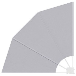 Écran de confidentialité pour balcon Gris 115 x 115 cm 524955524955