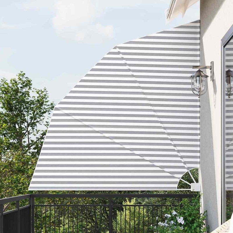 Écran de confidentialité pour balcon Anthracite et blanc 524956524956