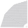 Écran de confidentialité pour balcon Anthracite et blanc 524956524956