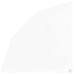 Écran de confidentialité pour balcon Blanc 210 x 210 cm 524957524957