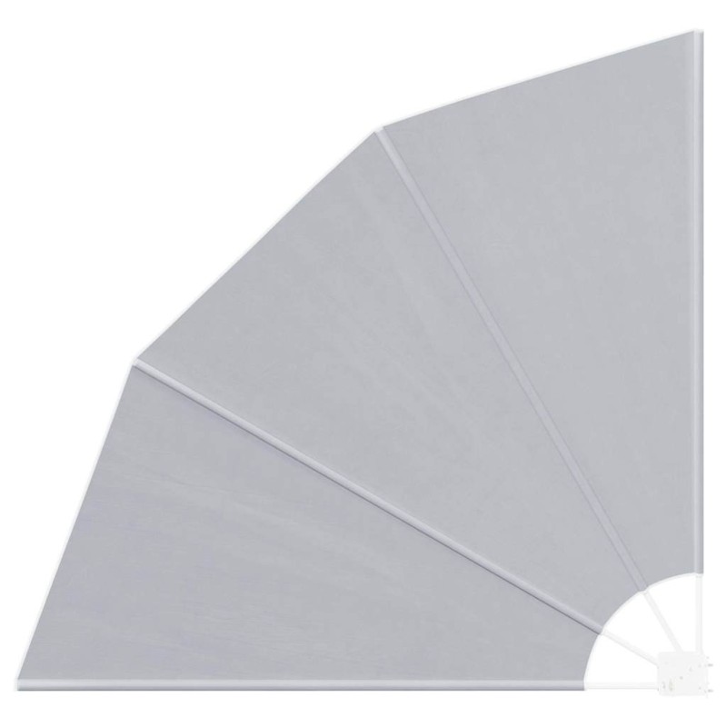 Écran de confidentialité pour balcon Gris 160 x 160 cm 524960524960