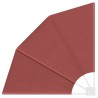 Écran de confidentialité pour balcon Terre cuite 115 x 115 cm 524967524967