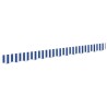 Cordon d'auvent Bleu et Blanc 230 x 20 cm Toile 524973524973