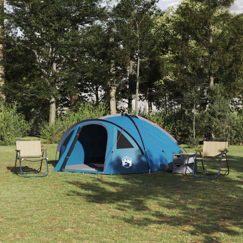 Tente de camping avec toit Bleu 308 x 268 x 130 cm Polyester 524979524979