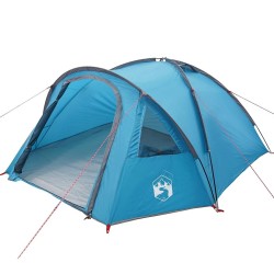 Tente de camping avec toit Bleu 308 x 268 x 130 cm Polyester 524979524979