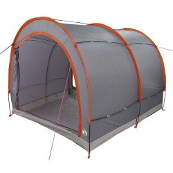 Tente de rangement pour vélos Gris et orange 256 x 222 x 182 cm 524988524988