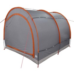 Tente de rangement pour vélos Gris et orange 256 x 222 x 182 cm 524988524988
