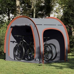 Tente de rangement pour vélos Gris et orange 218 x 156 x 180 cm 524990524990