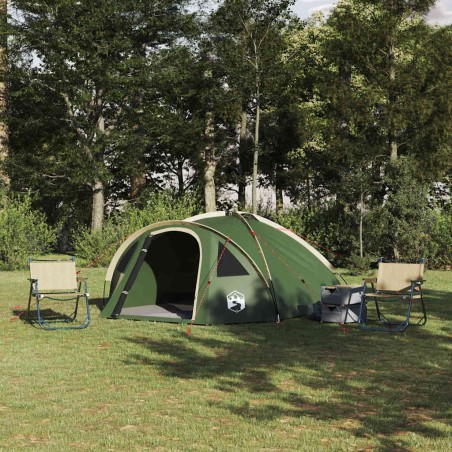 Tente de camping avec toit Vert 308 x 268 x 130 cm Polyester 524992524992
