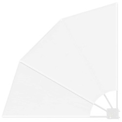 Écran de confidentialité pour balcon Blanc 115 x 115 cm 525019525019