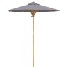 Parasol de jardin Gris foncé Ø 180 x 230 cm Bambou 525024525024
