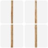 Parasol de jardin Gris foncé Ø 150 x 210 cm Bambou 525025525025