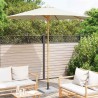 Parasol de jardin Blanc crème Ø 270 x 260 cm Bambou 525026525026
