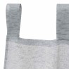 Rideau en Voile 2 pcs Gris foncé 245 x 140 cm Polyester 525036525036