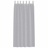Rideau en Voile 2 pcs Gris foncé 225 x 140 cm Polyester 525037525037