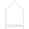 Portant de bois chauffage blanc 60x25x90 cm 525039525039