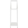 Portant de bois chauffage blanc 60x25x90 cm 525039525039