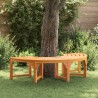 Banc d'Arbre Naturel 160 x 80 x 45 cm Bois d'eucalyptus massif 525043525043