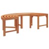 Banc d'Arbre Naturel 160 x 80 x 45 cm Bois d'eucalyptus massif 525043525043