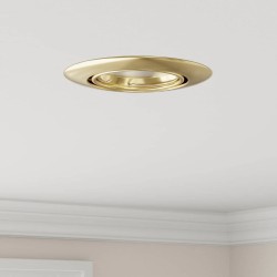 Projecteur 6 pcs Doré 9 x 9 x 2,5 cm Métal 525053525053