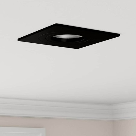 Projecteur 24 pcs Noir 9 x 9 x 2 cm Aluminium 525064525064