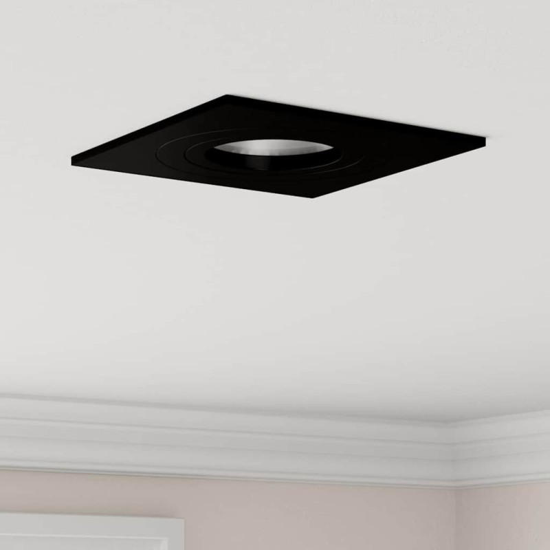 Projecteur 12 pcs Noir 9 x 9 x 2 cm Aluminium 525066525066