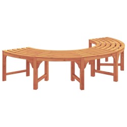 Banc d'Arbre Naturel 160 x 80 x 45 cm Bois d'eucalyptus massif 525068525068