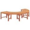 Banc d'Arbre Naturel 160 x 80 x 45 cm Bois d'eucalyptus massif 525068525068