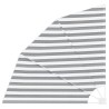 Écran de confidentialité pour balcon Anthracite et blanc 525071525071