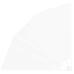 Écran de confidentialité pour balcon Blanc 160 x 160 cm 525084525084