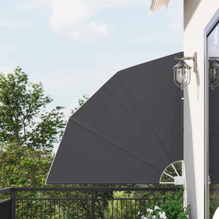 Écran de confidentialité pour balcon Noir 140 x 140 cm 525090525090