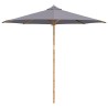 Parasol de jardin Gris foncé Ø 270 x 260 cm Bambou 525110525110