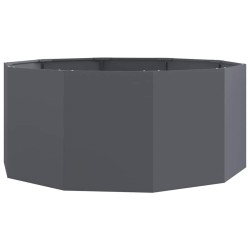 Jardinière Anthracite 120 x 120 x 50 cm Acier 525118525118