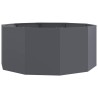 Jardinière Anthracite 120 x 120 x 50 cm Acier 525118525118