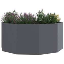 Jardinière Anthracite 120 x 120 x 50 cm Acier 525118525118