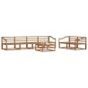 Ensemble de canapés d'extérieur 7 pcs Naturel 525136525136