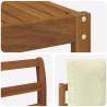 Ensemble de canapés d'extérieur 4 pcs Naturel et Crème 525170525170