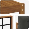 Ensemble de canapés d'extérieur 4 pcs Naturel et Anthracite 525197525197