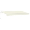 Auvent Rétractable Crème 350 x 200 cm tissu 525234525234