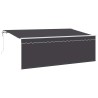 Auvent Rétractable Anthracite 350 x 200 cm 525296525296
