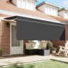 Auvent Rétractable Anthracite 350 x 200 cm 525296525296