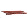 Cadre d'auvent Orange et Noir 350 x 200 cm 525299525299