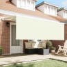 Auvent Rétractable Crème 350 x 200 cm Polyester et Aluminium 525302525302